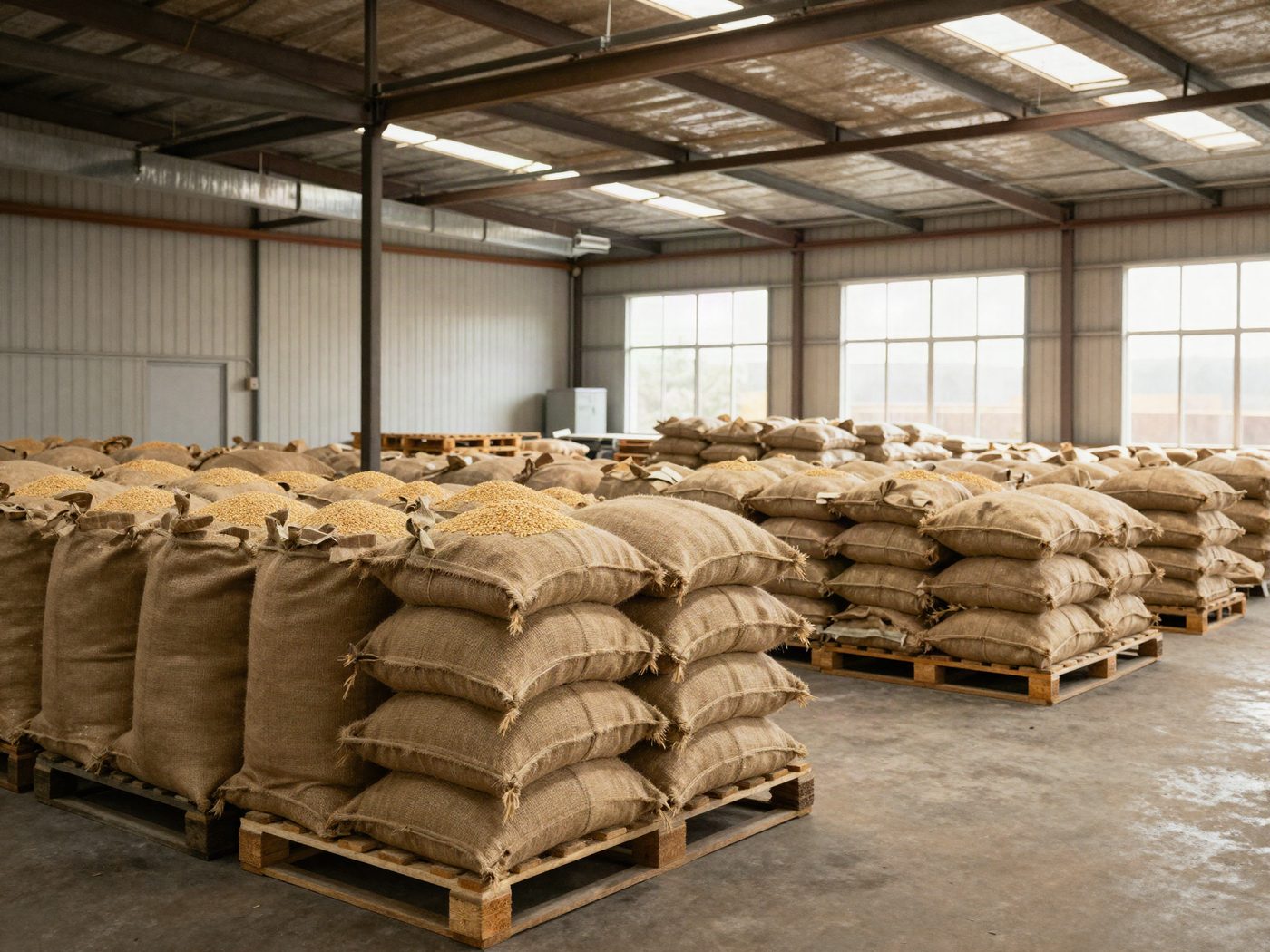 Modern commodity warehouse
